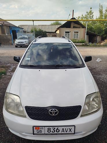 Toyota Corolla: 2001 г., 1.4 л, Механика, Бензин, Универсал