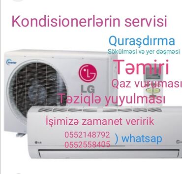 Başqa xidmətlər: Kondisioner