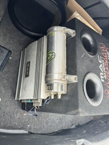 усилитель звука авто: Комплект автомобильной аудиосистемы MAC Audio. Состав: - Сабвуфер MAC