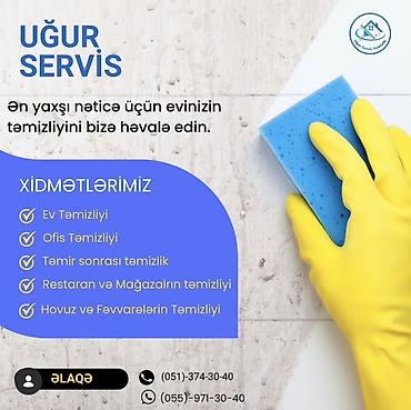 divan temizleyen: Təmizlik | Evlər, Mənzillər, Ofislər | Gündəlik təmizlik, Pəncərələrin, fasadların yuyulması, Təmirdən sonra təmizlik — 3