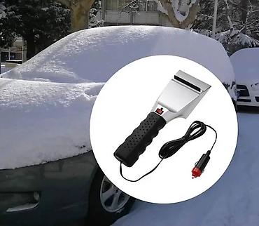 Električni strugač leda za auto Zimski meseci donose sneg i led, što