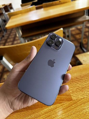 isdəmis telefonlar: IPhone 14 Pro Max, 256 GB, Deep Purple, Face ID — 9