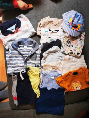 dzeparice za decake: Bundle: Bodysuits, Shorts, Footies, For boys, age: 6-9 months