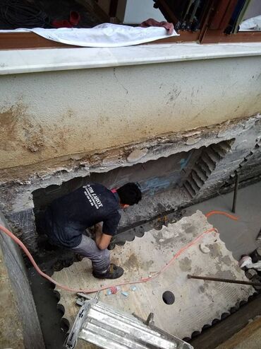 Beton işləri: Beton kesme kəsmə beton kəsimi kesimu karotçu - Beton kəsmə deşmə — 2