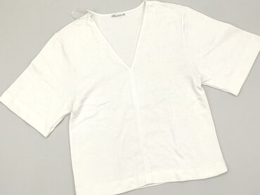 reserved białe t shirty: Футболка, Zara, S, стан - Хороший