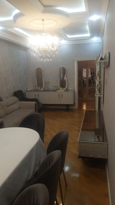 Qonaq otağı dəstləri: Г. Хырдалан, новостройка, 2 комнаты, супер ремонт, вместе с мебелью — 1