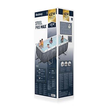 кама: Каркасный бассейн Bestway Steel Pro Max - Форма: прямоугольный. - — 1