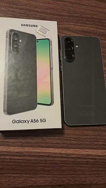 samsung a56 kabro: Samsung Galaxy A56 5G, 128 GB, rəng - Qara, İki sim kartlı — 1