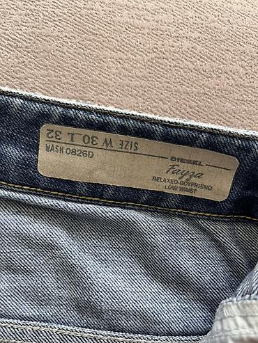 wash: Джинсы, Бойфренды, Diesel, Низкая талия — 4