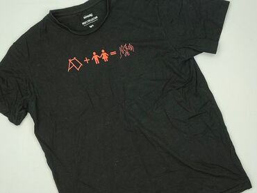 koszulka biala: T-shirt for men, size XL (EU 42), Sinsay, condition - Good