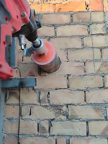 Ударные дрели: Сверление стен вытяжка, кухня, вентиляция, сверлим бетон фундамент — 11