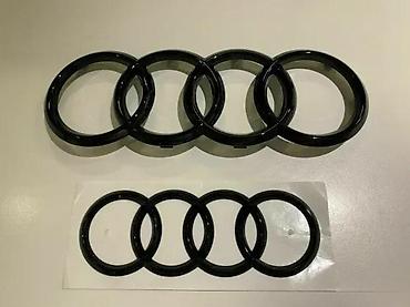 p znak: Audi prednji znak Sivi i crni 273 x 95mm. Zamenski znakovi Audi — 5