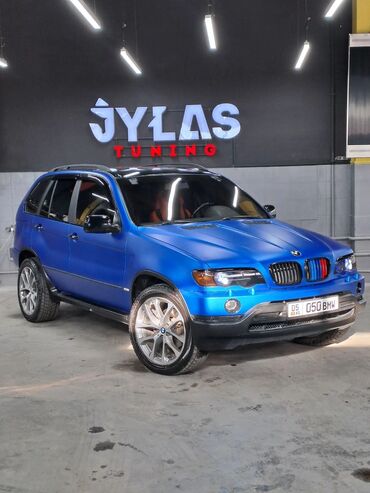 бмв машына: BMW X5: 2002 г., 4.4 л, Автомат, Бензин, Внедорожник