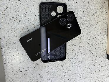 redmi 9 islenmis: Redmi 13, 256 GB, rəng - Qara, Barmaq izi — 1