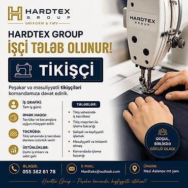 evde paketleme ışı bakı: Tikişçi tələb olunur, 1-2 illik təcrübə, 1/1, Aylıq ödəniş — 1
