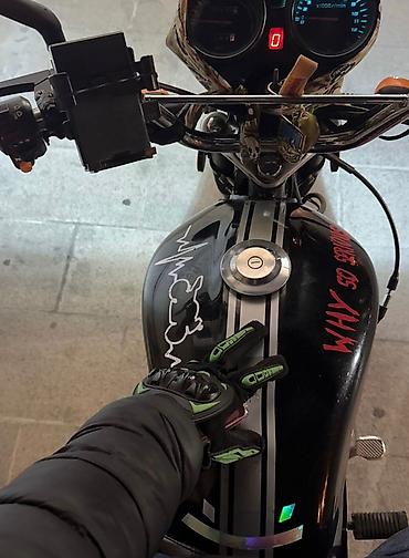 110: Moped/motosiklet - Rəng: qara -İli:2022 -Model: Tufan Gm50 - Mühərrik — 7