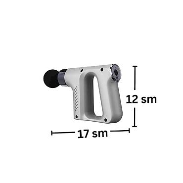 Masajorlar: №: 16795 Məhsulun adı: Bədən üçün masajor Fascial Gun KH-740 2093 Gray — 3