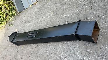 Другие детали вентиляции, охлаждения и отопления: Воздуховоды прямоугольные металлические (черные) - Материал: сталь — 8