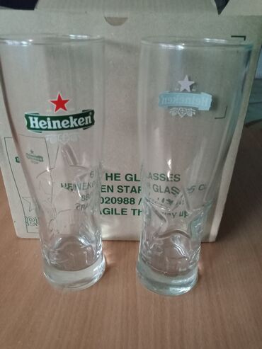 pvc prozor 80x60 cena: Ove Heineken čaše za pivo su klasičnog, izduženog oblika, idealne za