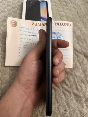 Samsung: Samsung Galaxy A34 5G, rəng - Qara, Zəmanət — 5