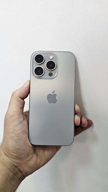 ГАЗ: IPhone 15 Pro, 128 ГБ, Серебристый, Face ID
