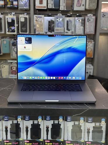 Ноутбуки Apple (MacBook): Для программирования, Б/у, Apple M1 Pro, ОЗУ, RAM: 16 ГБ, В рассрочку — 1