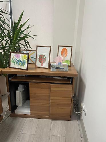 Ofis dəst mebeli: Ofis mebel dəsti – iş otağı üçün funksional və geniş saxlama həlli — 8