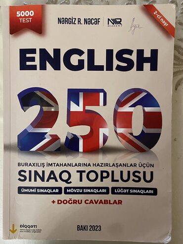 ingilis tercume: English sınaq toplu