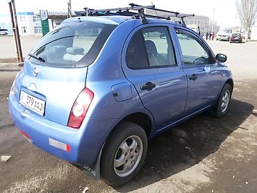 Унаа: Nissan Micra: 2003 г., 1.2 л, Кол менен иштөөчү, Бензин, Универсал — 4