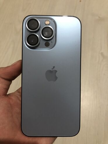 Apple iPhone: IPhone 13 Pro, Б/у, 128 ГБ, Зарядное устройство, Защитное стекло, Чехол, 86 %