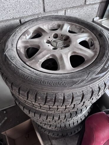 не нужные шины: Дөңгөлөктөр монтажда 225 / 60 / R 16, Кыш, Комплект, Жеңил унаалар, Куйма, тешиктери - 5
