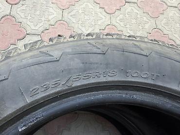 Шиналар 235 / 55 / R 18, Кыш, Колдонулган, Комплект, Жеңил унаалар, Жапония, Hankook — 4