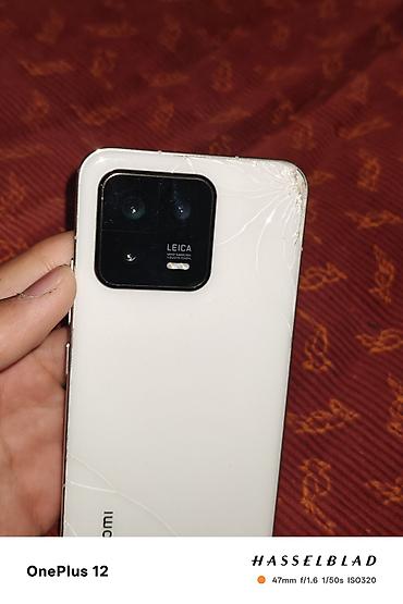 Xiaomi: Xiaomi, 13, Б/у, 256 ГБ, цвет - Белый, 2 SIM — 2
