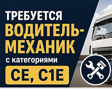 оператор 1 с: Требуется Водитель грузового транспорта, Категория прав (C1E), Вахтовый метод, Мужчина — 1