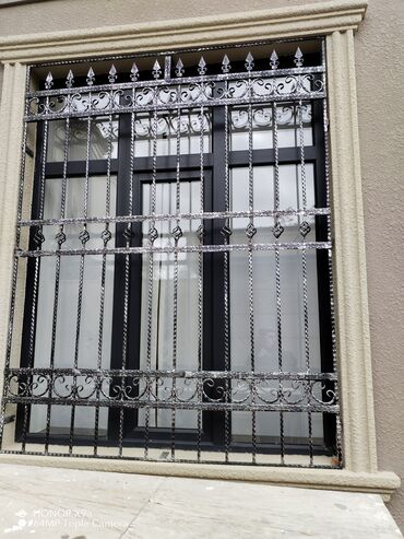 Barmaqlıqlar: Məhsul: Dəmir pəncərə barmaqlığı Təsvir: - Pəncərələr üçün dekorativ — 4