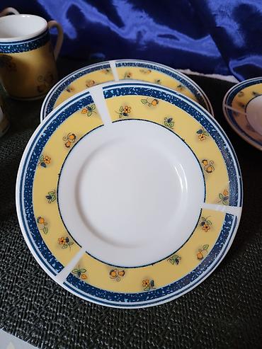 Kuhinjski setovi: Soljice nove porcelanske za kafu Vertex iz 90ih.godina. Soljice — 10