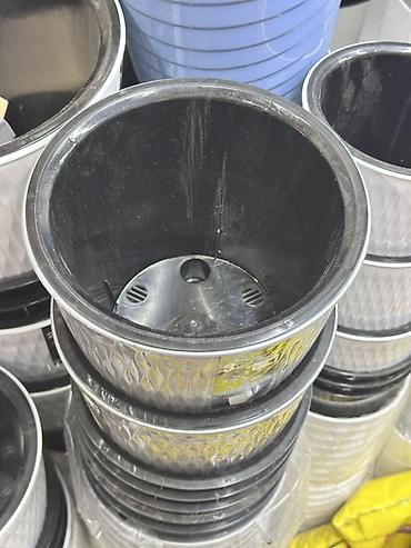 искусственное: Декоративный пластиковый горшок для комнатных растений ExtraPlast - — 2