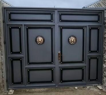 Həyət darvazaları: Dəmir Qapılar sifarişlə yığılır yenidir — 10