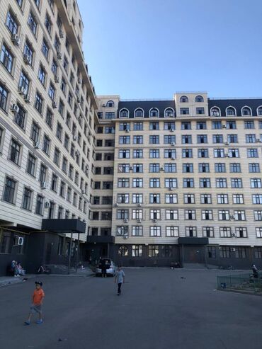 ак ордо квартира: 1 бөлмө, 47 кв. м, Элитка, 7 кабат, Евроремонт