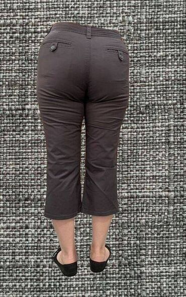 женские джинсовые капри: Джинсы (капри) - кюлоты - размер 50 - 52