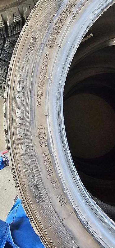 Шины: Шины 255 / 40 / R 18, Зима, Б/у, Комплект, Легковые, Корея, Kumho — 4