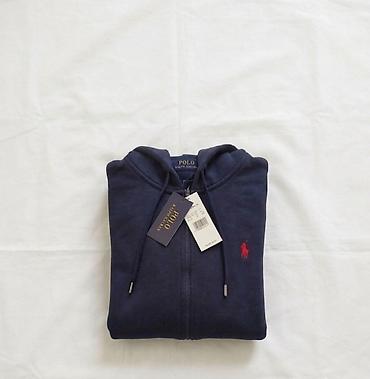 tech flecee: Мужская толстовка, Стандарт, Polo Ralph Lauren, Новый, цвет - Синий — 2