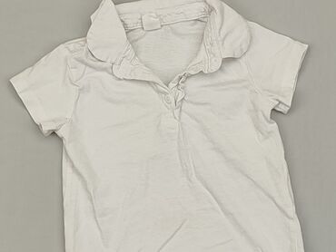 biała koszulka dziecięca: T-shirt, Cool Club, 1.5-2 years, 86-92 cm, condition - Good