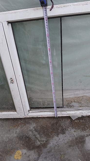 2.el pencere: Plastik pəncərə usten cıxma sınıgı qırıgı yoxdur yaxşı veziyededir eni — 2