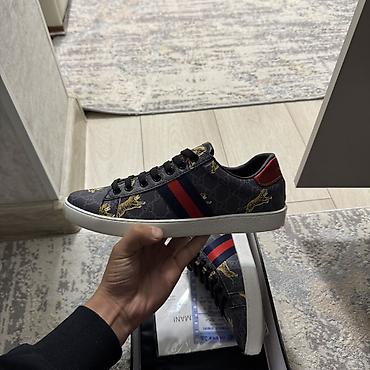 Кроссовки и спортивная обувь: Кроссовки, 42.5, Gucci, Новый, цвет - Серый, Самовывоз, Бесплатная доставка, Платная доставка — 2