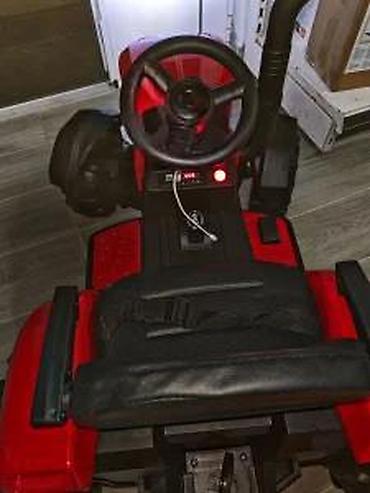 Traktori: Dečji traktor na akumulator sa prikolicom – crveno/žuti - Električni — 17