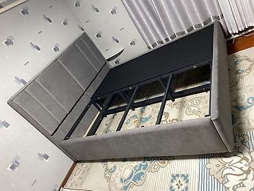 Двуспальные кровати: Двуспальная кровать, Новый, Без матраса, длина - 200 см at lalafo.kg — 3 Двуспальные кровати: Двуспальная кровать, Новый, Без матраса, длина - 200 см — 3