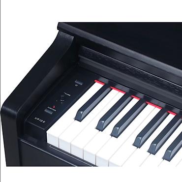 electron piano: №: 12710 Məhsulun adı: Elektron piano Medeli UP105 BK, qara Brend — 1