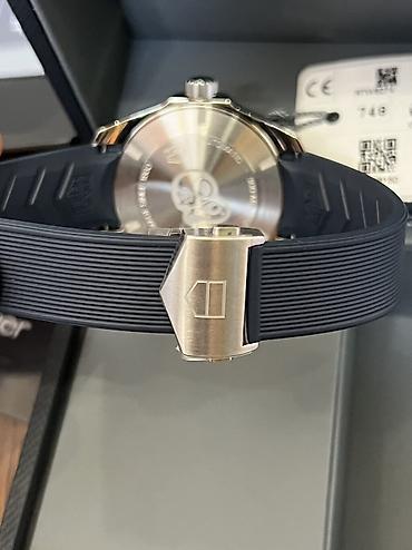ремешки на apple: TAG Heuer Aquaracer Calibre 5 Automatic 43mm Настоящая швейцарская — 10
