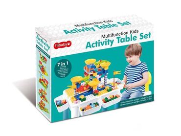masa oyuncaqlari: Uşaqların öz fəaliyyət bacarıqlarını artırmaq üçün çoxfunksiyalı 7 in